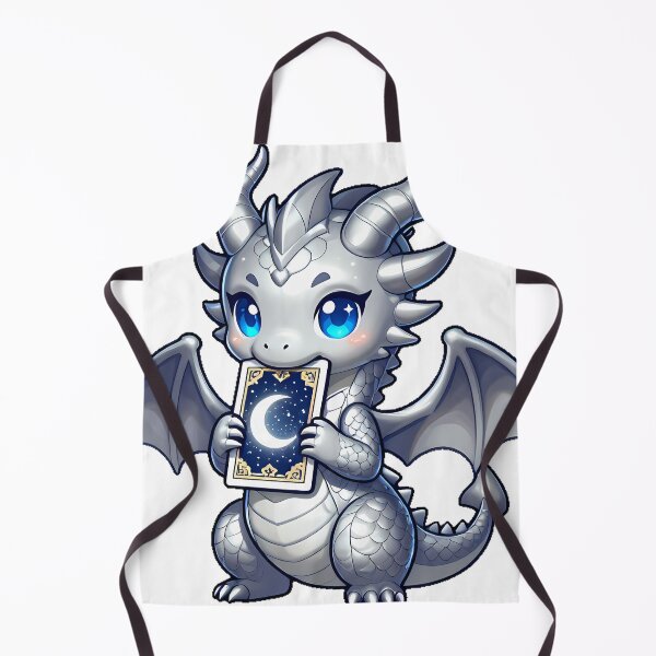 Item preview, Silver Dragon with Tarot Card designed and sold by IllumeInk.