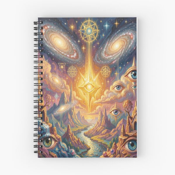 Item preview, Psychedelic Cosmic Dreamscape Portrait designed and sold by FotoworldEdel.