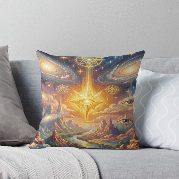 Item preview, Psychedelic Cosmic Dreamscape Portrait designed and sold by FotoworldEdel.