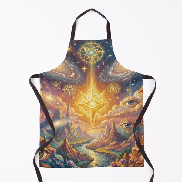 Item preview, Psychedelic Cosmic Dreamscape Portrait designed and sold by FotoworldEdel.