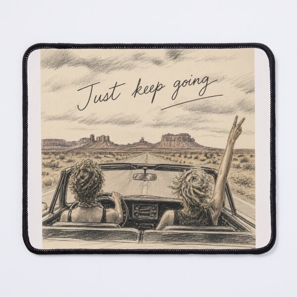 Item preview, Just keep going designed and sold by CinemaChronik.