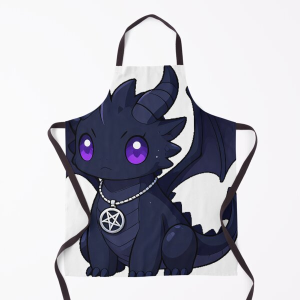 Item preview, Abyss Dragon with Pentagram Pendant designed and sold by IllumeInk.