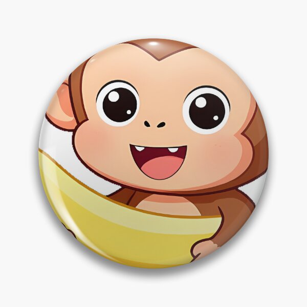 Item preview, Monkey with Big Banana designed and sold by pumsquare.