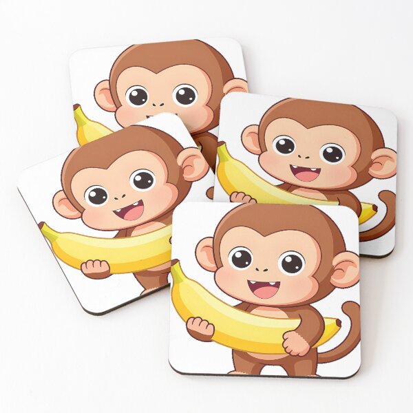 Item preview, Monkey with Big Banana designed and sold by pumsquare.