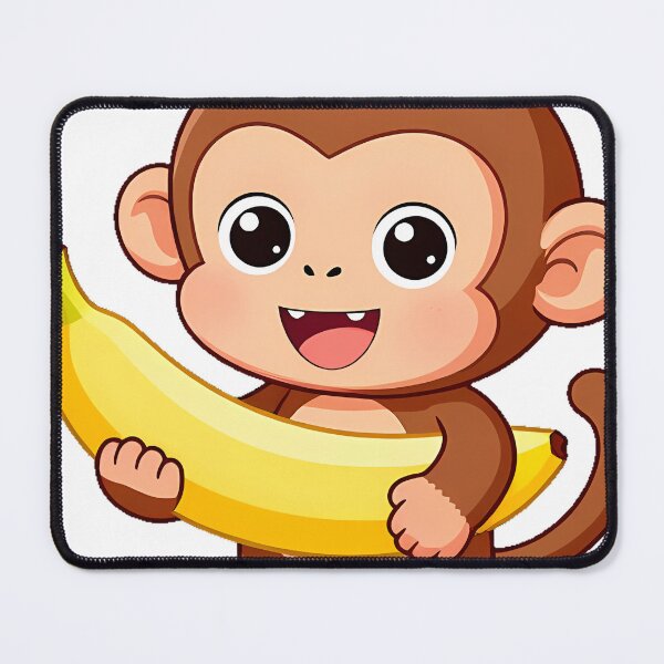 Item preview, Monkey with Big Banana designed and sold by pumsquare.