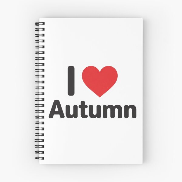 Item preview, I Love Autumn Gift Cute Fall Season Art Graphic Cozy Pumpkin Spice Present for Autumn Lovers designed and sold by raedattia.