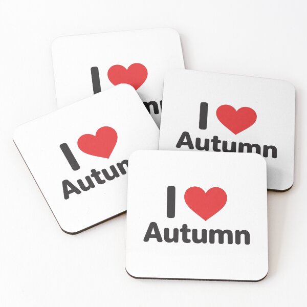 Item preview, I Love Autumn Gift Cute Fall Season Art Graphic Cozy Pumpkin Spice Present for Autumn Lovers designed and sold by raedattia.