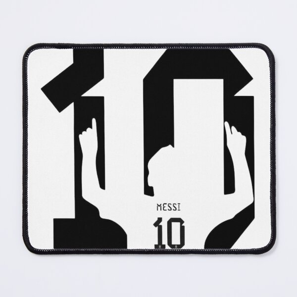 Item preview, Messi Shadow Number 10 Graphic T-Shirt | Minimalist Football Fan Design designed and sold by RajDeals.