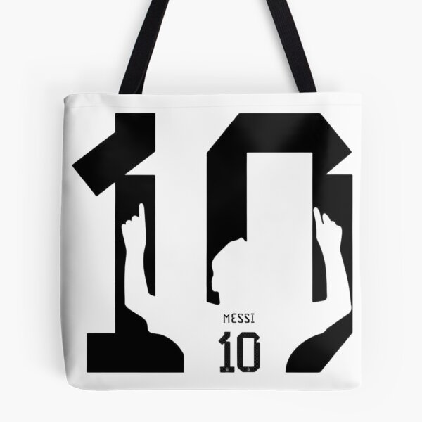 Item preview, Messi Shadow Number 10 Graphic T-Shirt | Minimalist Football Fan Design designed and sold by RajDeals.
