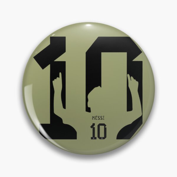 Item preview, Messi Shadow Number 10 Graphic T-Shirt | Minimalist Football Fan Design designed and sold by RajDeals.