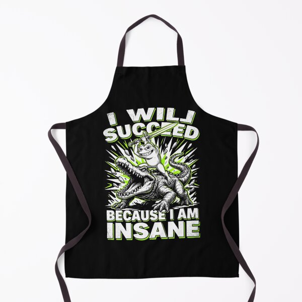 Item preview, I Will Succeed Because I Am Insane Frog Knight designed and sold by Redgiant87x.