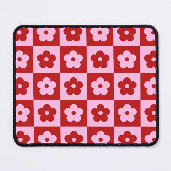 Item preview, Retro Groovy Flower Checkerboard Pattern designed and sold by jianina-alondra.