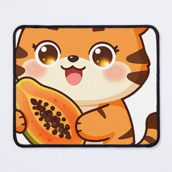 Item preview, Tiger with Papaya Fruit designed and sold by pumsquare.