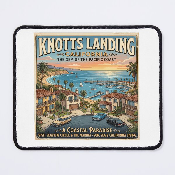 Item preview, Knotts Landing: A Coastal Paradise designed and sold by Bad-Decisions-Designs.