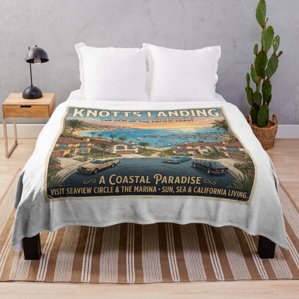 Item preview, Knotts Landing: A Coastal Paradise designed and sold by Bad-Decisions-Designs.