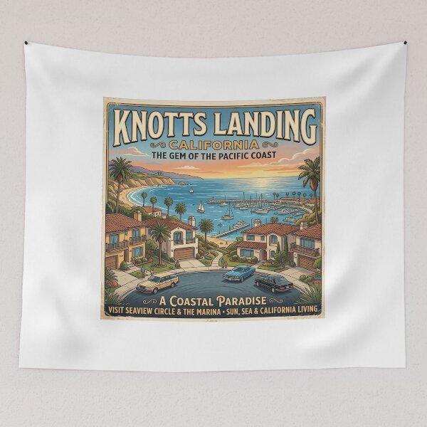 Item preview, Knotts Landing: A Coastal Paradise designed and sold by Bad-Decisions-Designs.