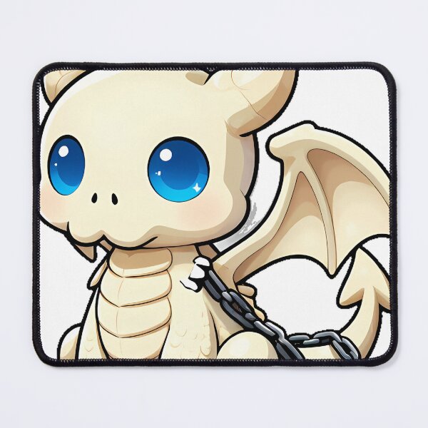 Item preview, Bone Dragon with Broken Chain designed and sold by IllumeInk.