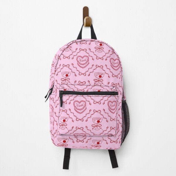 Item preview, Coquette Cherry Bow Seamless Pattern Pink designed and sold by jianina-alondra.
