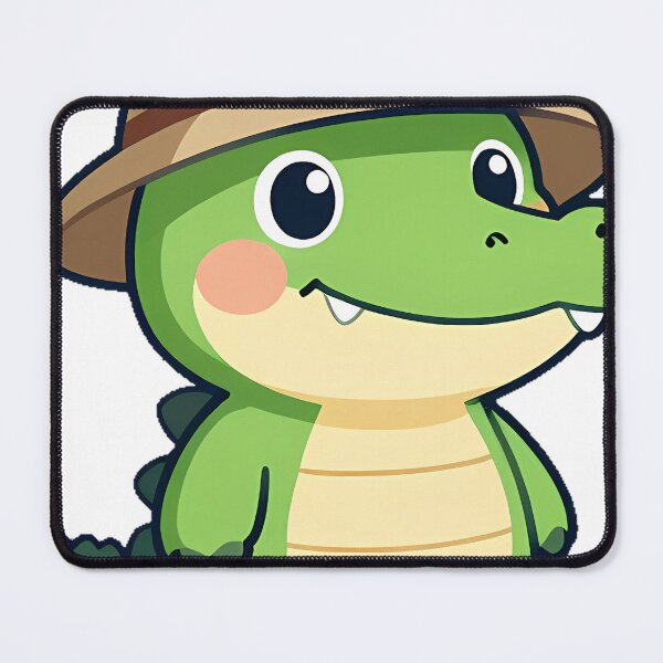 Item preview, Crocodile with Safari Hat designed and sold by pumsquare.