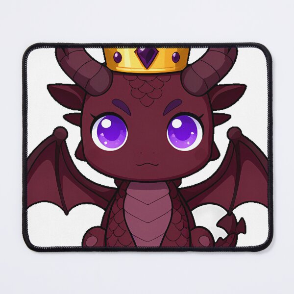 Item preview, Royal Dragon with Golden Crown designed and sold by IllumeInk.