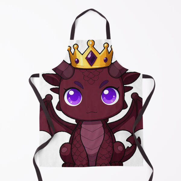 Item preview, Royal Dragon with Golden Crown designed and sold by IllumeInk.