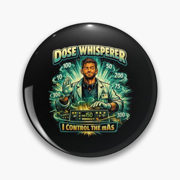 Item preview, Dose Whisperer – I Control The mAs | Radiology Comic Design designed and sold by Timeless Junction.