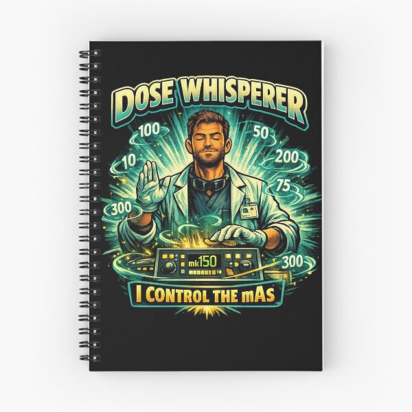 Item preview, Dose Whisperer – I Control The mAs | Radiology Comic Design designed and sold by Timeless Junction.