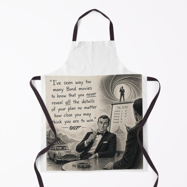 Item preview, I've seen way too many Bond movies... designed and sold by CinemaChronik.