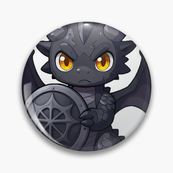 Item preview, Guardian Dragon with Ornate Shield designed and sold by IllumeInk.