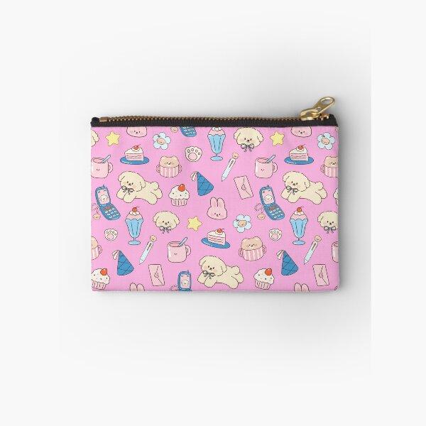 Item preview, Cute Kawaii Pink Seamless Pattern designed and sold by jianina-alondra.