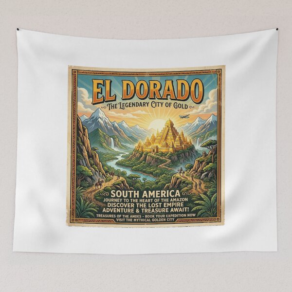 Item preview, Visit The Mythical Golden City designed and sold by Bad-Decisions-Designs.