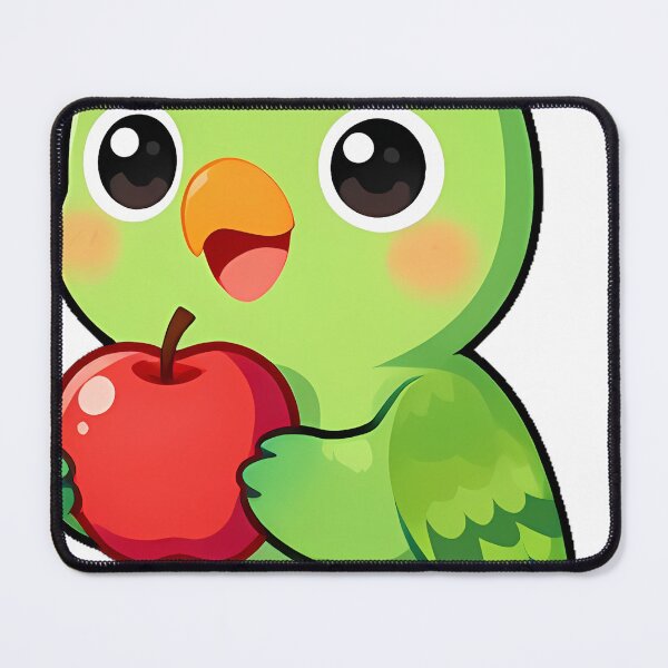 Item preview, Parrot Holding Red Apple designed and sold by pumsquare.