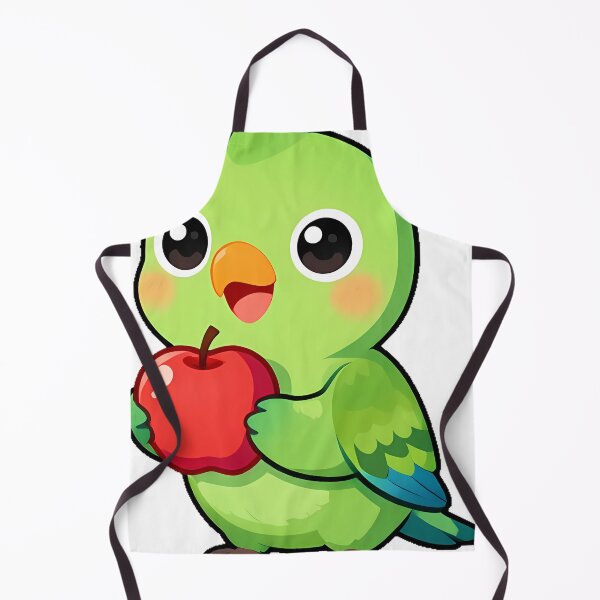 Item preview, Parrot Holding Red Apple designed and sold by pumsquare.