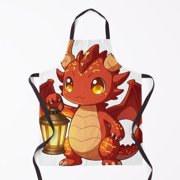 Item preview, Ember Dragon with Gothic Lantern designed and sold by IllumeInk.