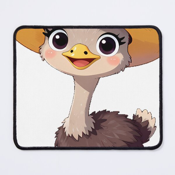 Item preview, Ostrich with Sun Hat designed and sold by pumsquare.