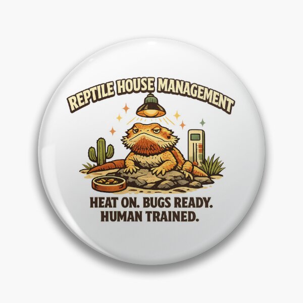 Item preview, Reptile House Management – Funny Bearded Dragon Owner designed and sold by Concrete Coffee Studio.