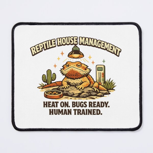 Item preview, Reptile House Management – Funny Bearded Dragon Owner designed and sold by Concrete Coffee Studio.
