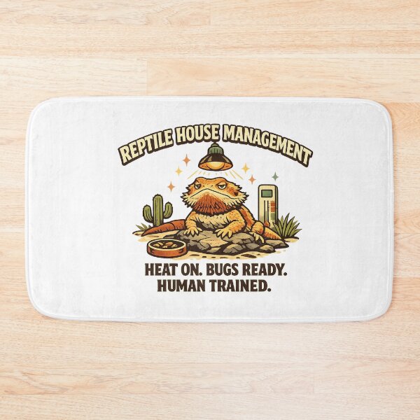 Item preview, Reptile House Management – Funny Bearded Dragon Owner designed and sold by Concrete Coffee Studio.