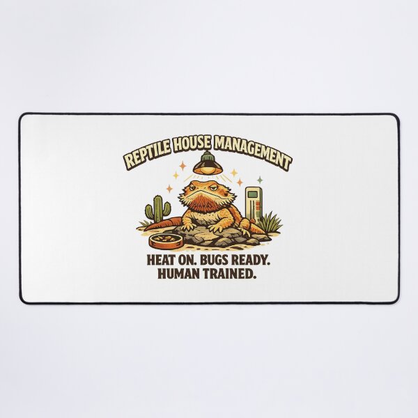 Item preview, Reptile House Management – Funny Bearded Dragon Owner designed and sold by Concrete Coffee Studio.