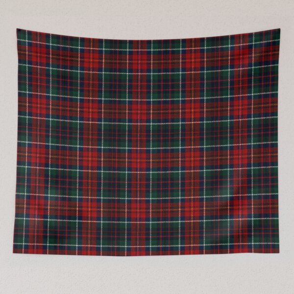 Item preview, Classic Royal Stewart Inspired Red & Navy Plaid Tartan Seamless Scottish Pattern designed and sold by Divine Ease.