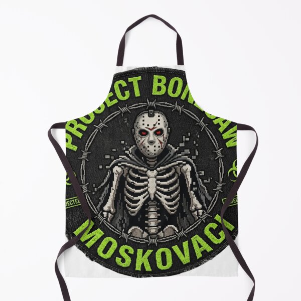 Item preview, Project Bonesaw Moskovaci Cyberpunk Pixel Skeleton Patch designed and sold by MOSKOVACI.