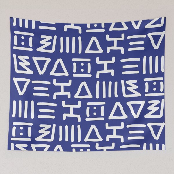 Item preview, Traditional Bogolan Pattern – African Textile Art & Ethnic Design designed and sold by Wolagno.