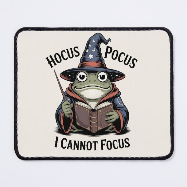 Item preview, No Guts No Pocus I Cannot Focus Frog T-Shirt | Funny Wizard Frog Halloween Tee | Cute Magic Frog Pun Gift designed and sold by ZyxDes.