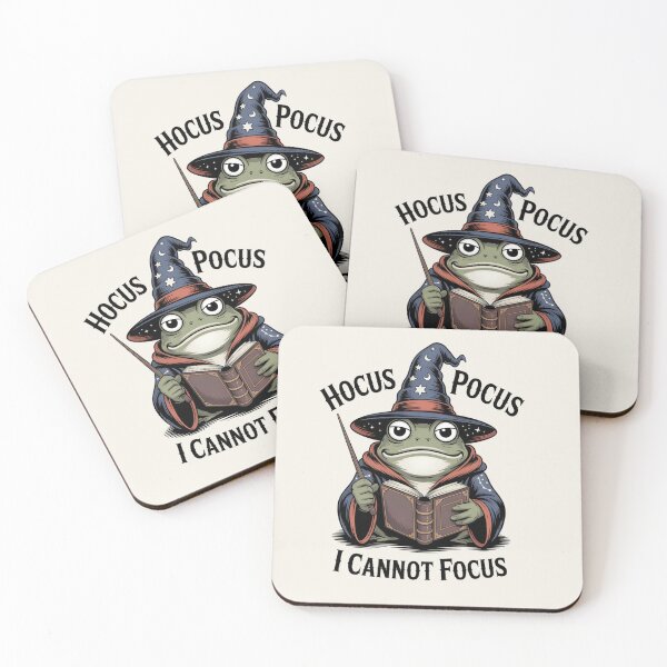 Item preview, No Guts No Pocus I Cannot Focus Frog T-Shirt | Funny Wizard Frog Halloween Tee | Cute Magic Frog Pun Gift designed and sold by ZyxDes.