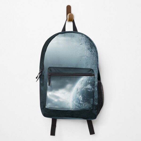 Item preview, Apocalyptic Earth Dissolving Into Darkness designed and sold by NyxandVeilArt.