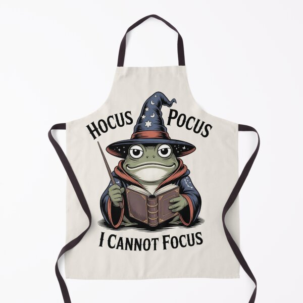 Item preview, No Guts No Pocus I Cannot Focus Frog T-Shirt | Funny Wizard Frog Halloween Tee | Cute Magic Frog Pun Gift designed and sold by ZyxDes.