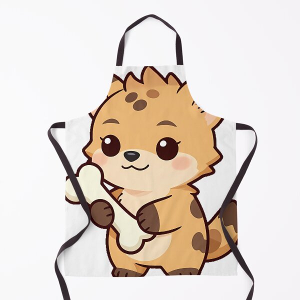 Item preview, Cute Spotted Hyena with Bone designed and sold by pumsquare.