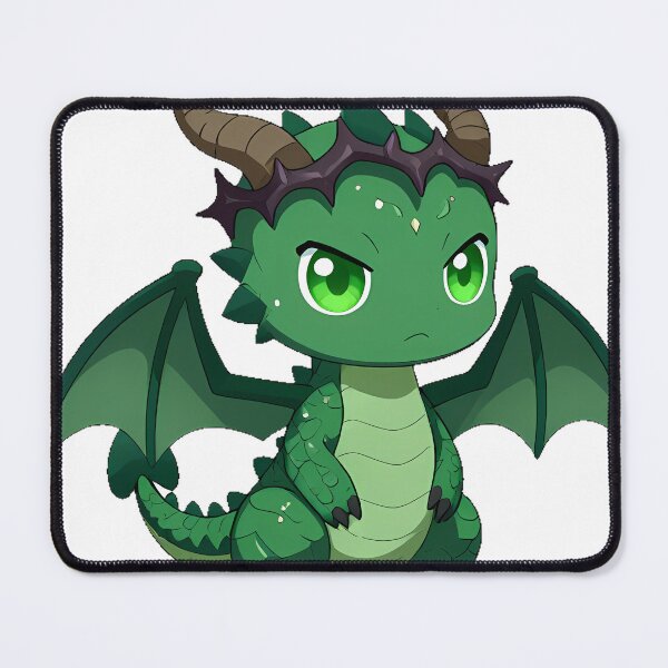 Item preview, Thorn Dragon with Thorn Crown designed and sold by IllumeInk.