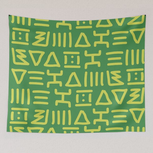 Item preview, Traditional Bogolan Pattern – African Textile Art & Ethnic Design designed and sold by Wolagno.