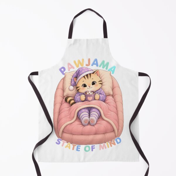 Item preview, Pawjama State of Mind | Cute Cozy Pajama Cat designed and sold by Moochie Studios.